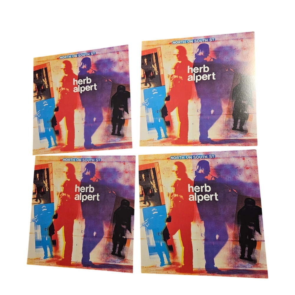 Herb Alpert North on South St. 1991 Promo Flat Album Posters 12x12 A&M Records